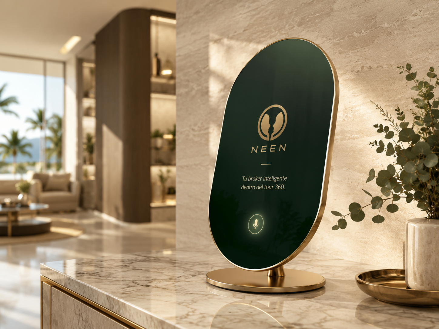 Espejo inteligente NEEN en interior premium